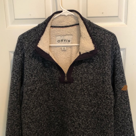 orvis signature softest quarter zip pullover